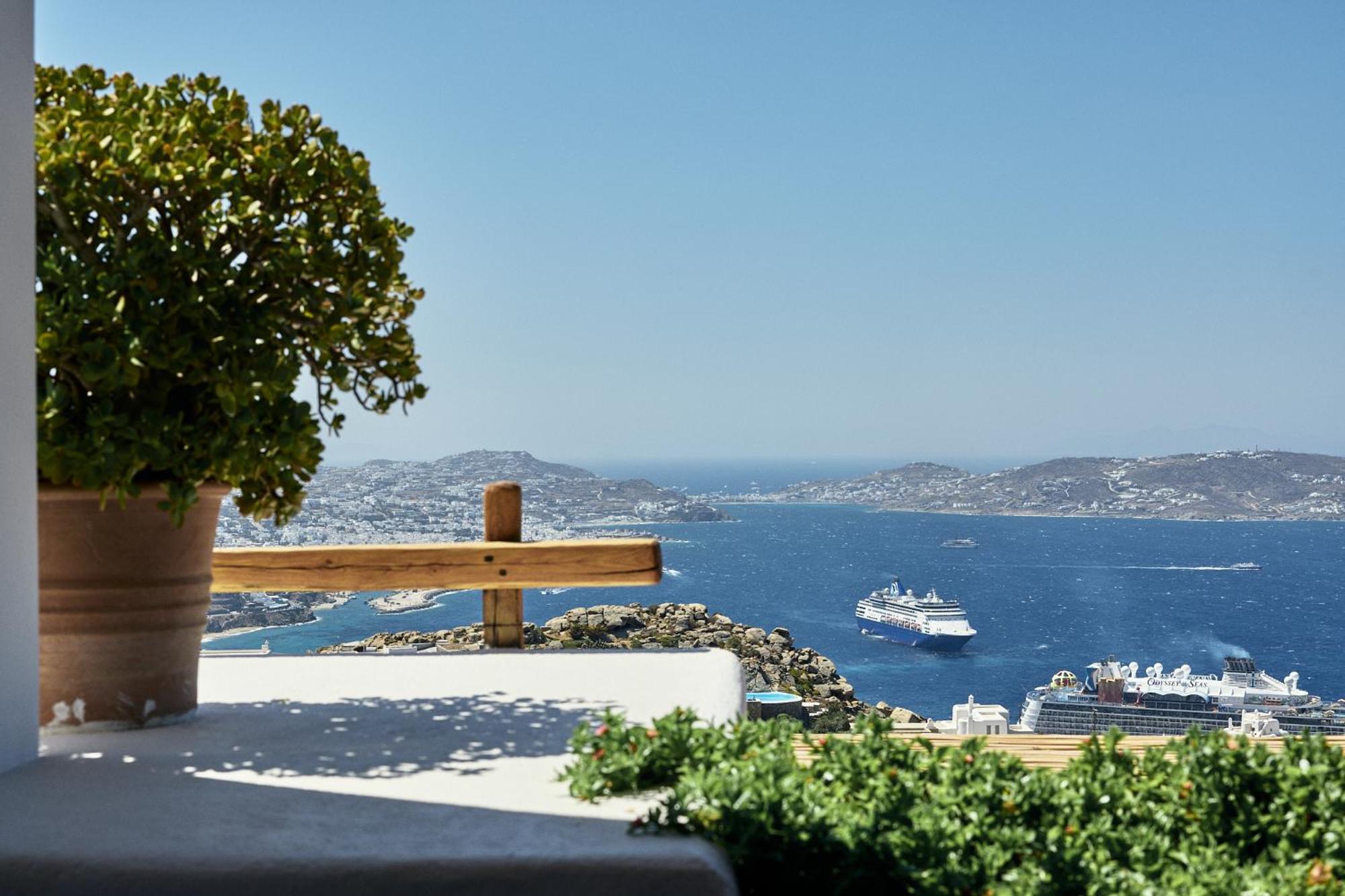 Вилла Amare Mykonos Тоурлос Экстерьер фото