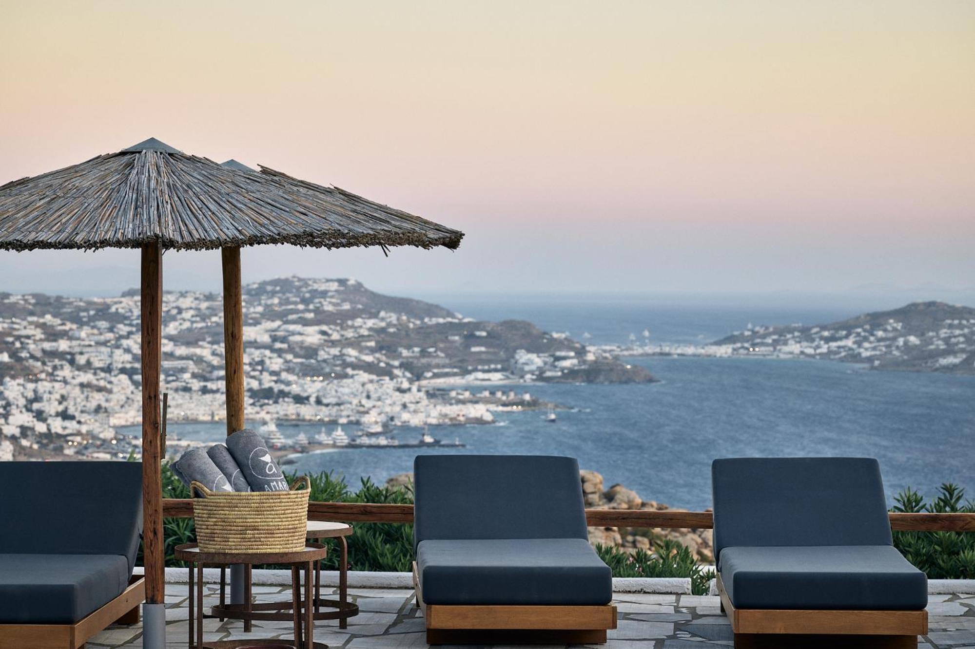 Вилла Amare Mykonos Тоурлос Экстерьер фото